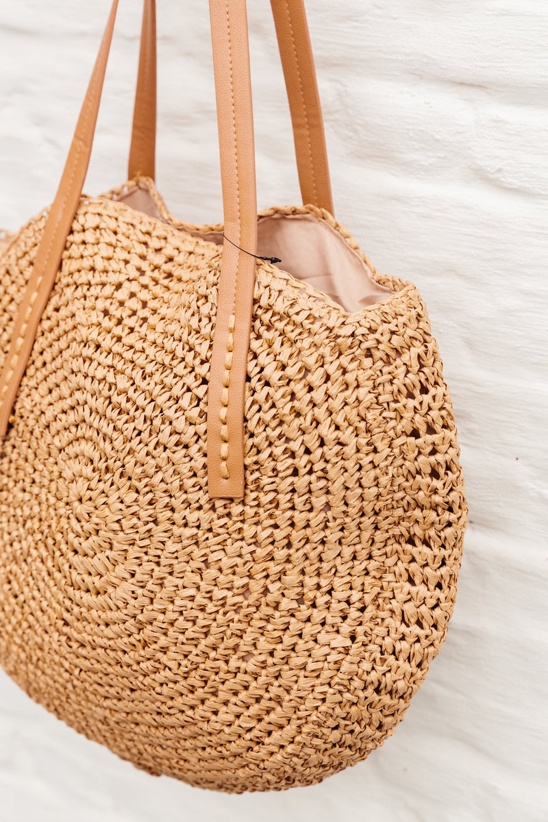 Straw shopping bags online uk